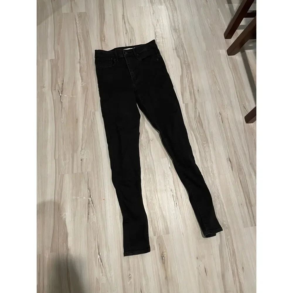 Levi Strauss mile high super skinny dark jeans size 27
